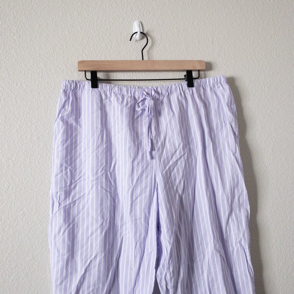 Lauren Ralph Lauren Classic Woven Pajama Set - Picture 7 of 12
